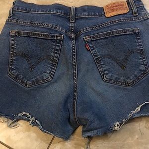 Levi’s vintage cutoff shorts (cut by me)